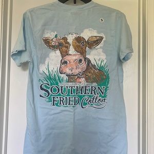 Southern fried cotton cow tee